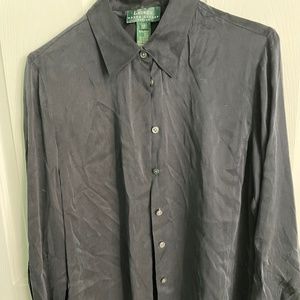 Ralph Lauren 100% silk blouse